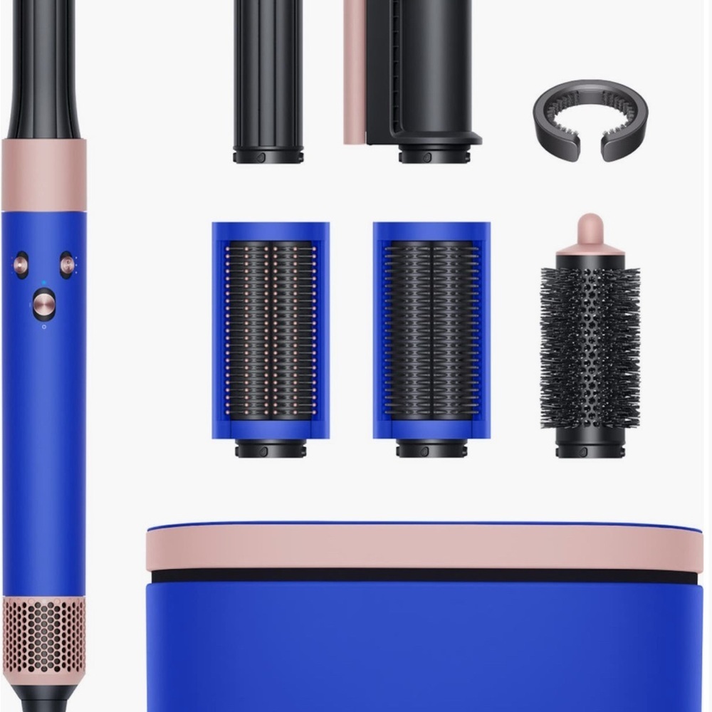Blue and Pink Hair Styling Set